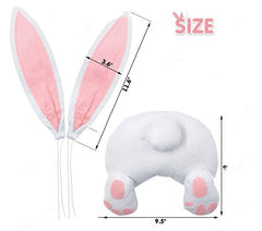 Easter Party Faceless Doll Bunny Costume