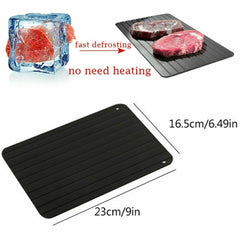 Fast Defrost Tray Fast Thaw Frozen Food Meat Fruit