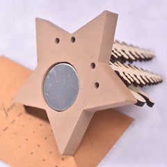 Christmas Decoration New Product Christmas Wooden Candle Stand Desktop