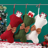 Xmas knitted yarn hanging ornaments pendant socks