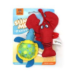 Anti-scratch interactive toy pillow