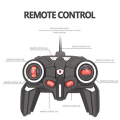 Alloy remote control excavator toy