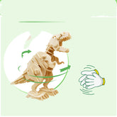 Voice control tyrannosaurus toy