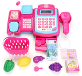 Children's cash register simulation toy