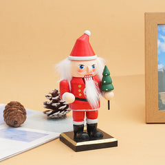 Christmas Nutcracker Doll Christmas Decoration Gift Home Wooden Ornament