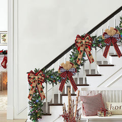 Christmas tree ribbons pendants