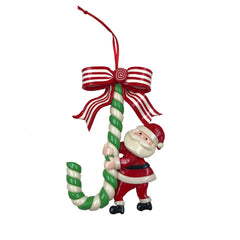 Christmas Decoration: Santa Claus, Snowman, Small Cane, Bread Soil, Christmas Tree Ornament