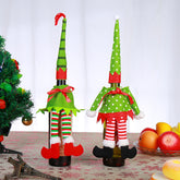 Christmas wine bottle bag, Santa Claus snowman deer wine bottle cover, Christmas decorative items, Christmas wine bag