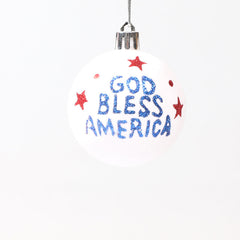 American Independence Day Christmas Plastic Balls Christmas Tree Decoration