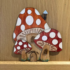 Easter Bunny Fairy Door Craft Decoration