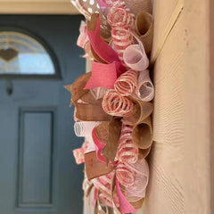 Easter Egg Wreath Decorative Rabbit Wreath