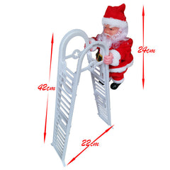 Electric Ladder Santa Claus Toy