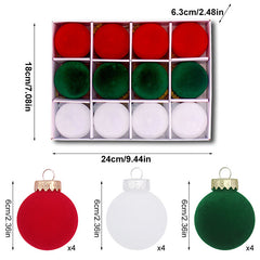 6cm Christmas ball, Christmas tree ornament, holiday decoration