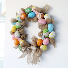 Easter Egg Rabbit Festival Decoration Door Ornament 40cm