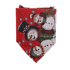 Christmas decoration polyester cotton table flag creative old man snowman reindeer