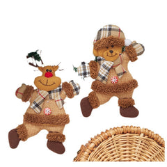 Christmas Dance Pendant Decoration Fabric Pendant Cute Small Pendant