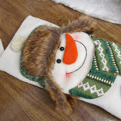 Christmas decorations candy socks gift socks Christmas socks gift bags knitted