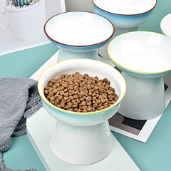 Cat Food Bowl Anti Overturning Dog Bowl