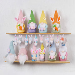 Easter Bunny Variety Of Wool Ornaments