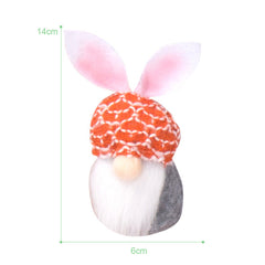 Easter Ornament Rudolph The Gnome Pendant