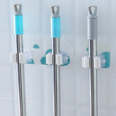 Badkamer Organizer Cloud Mop Clips Bezem Magic