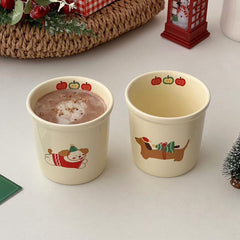 Cartoon Cute Dog Ceramic Mug