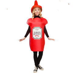 Mustard Tomato Sauce Stage Performance Costume