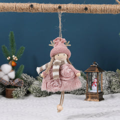 Christmas Decorations Angel Girls Christmas Tree Decorations Pendants Small Christmas Pendants