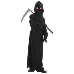Halloween Horror Red Eye Death Costume Sickle Ghost Dark Messenger Ghost Play Halloween Costume Children