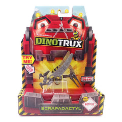 Toy dinosaur car truck