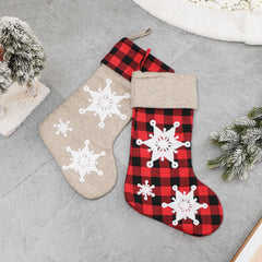 Christmas socks, Christmas decorations, socks, gift bags, children's gift bags, decorations