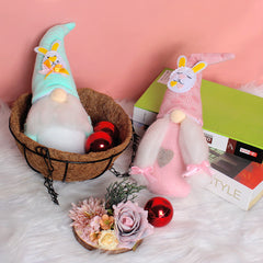 Rabbit Ears Doll Ornaments Easter Elf Doll Gift Decorations