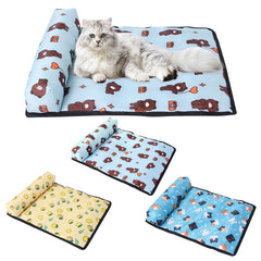 Pet Pillow Mat Dog Multicolor Ice Pad
