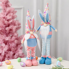 Decorative Supplies Retractable Doll Ornaments Easter Rabbit Doll