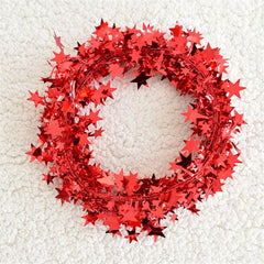 7.5M Christmas Tree Decor Christmas Stars Garland Wreath Merry Christmas Decoration For Home Happy New Yew Supplies