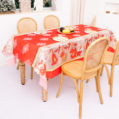 Christmas Decoration Creative Christmas Printed Tablecloth Table Flag Christmas