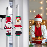 Christmas refrigerator set accessories Christmas ornaments Christmas gifts decorations