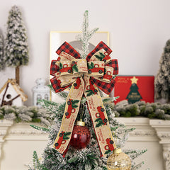 Christmas tree ribbons pendants