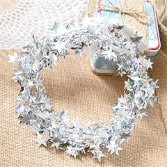 7.5M Christmas Tree Decor Christmas Stars Garland Wreath Merry Christmas Decoration For Home Happy New Yew Supplies