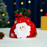 Christmas Creative English Apple Bag Santa Claus Children's Gift Bag Candy Bag Christmas Gift Christmas Bag Bundle
