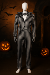 Christmas Eve Jack Skull Halloween Costume