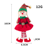 Creative Christmas Cute Elf Doll Small Pendant Christmas Tree Decoration Pendant Accessories