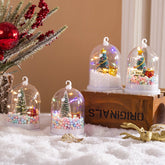 Christmas Decorations Children's Glowing Tree Silver Flower Gift Night Light Desktop