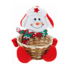 Christmas decorations gift baskets elderly people snowmen deer desktop