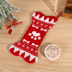Christmas Decorations Bone Socks Bone Christmas Socks Pendants Christmas Decorations Candy Gift Bags