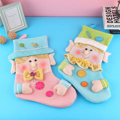 Christmas Creative Christmas Socks Gift Socks Christmas Tree Pendant Gift Bag