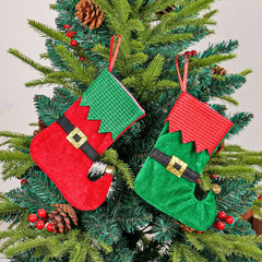 Christmas belts socks decorations Christmas trees gift bags hanging