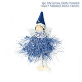 Santa Claus Christmas Doll Pendant Christmas Decor for Home Christmas Tree Ornament Pere Noel Navidad Natale New Year