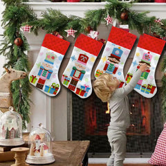 Christmas Walnut Soldier Christmas Socks Walnut Candy Bag Gift Bag Christmas Tree Fireplace Pendant Decoration