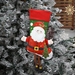 Christmas Decoration Large Santa Claus Elk Snowman Penguin Gift Bag Christmas Pendant